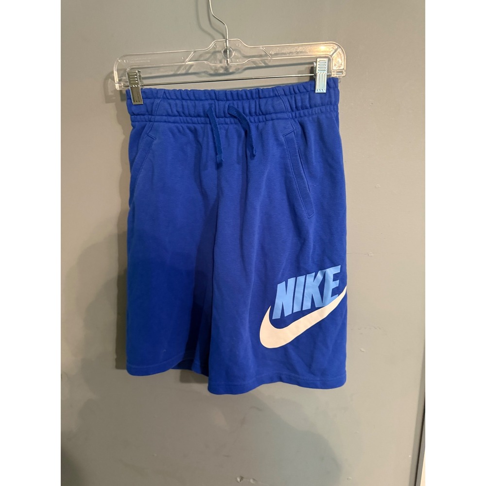 Unisex Nike blue basketball shorts cotton/polyester size XL